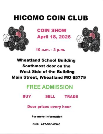HICOMO Coin Club Annual Show
