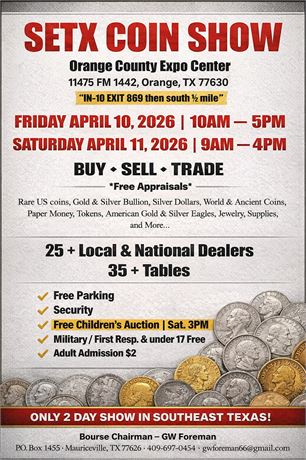 SETX COIN SHOW