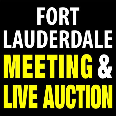 FORT LAUDERDALE COIN CLUB MEETING & LIVE AUCTION