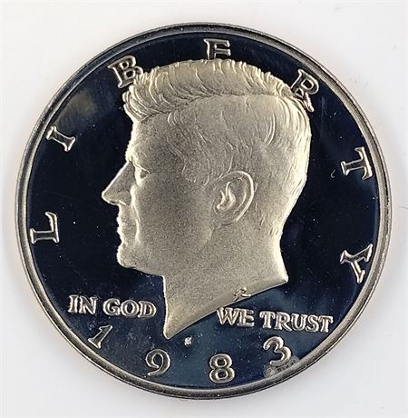 1983 S Proof Kennedy Half Dollar