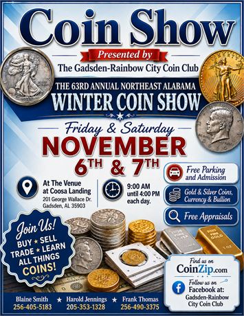 Northeast Alabama Coin Show