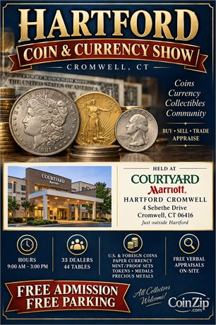 Hartford Coin Show At Cromwell