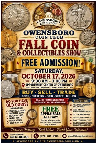 Owensboro Coin & Collectibles Show